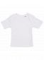Baby T-shirt med korte ærmer: Størrelse: 18-24 mdr., Farve: Hvid