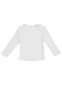 Baby T-shirt med lange ærmer: Størrelse: 18-24 mdr., Farve: Hvid