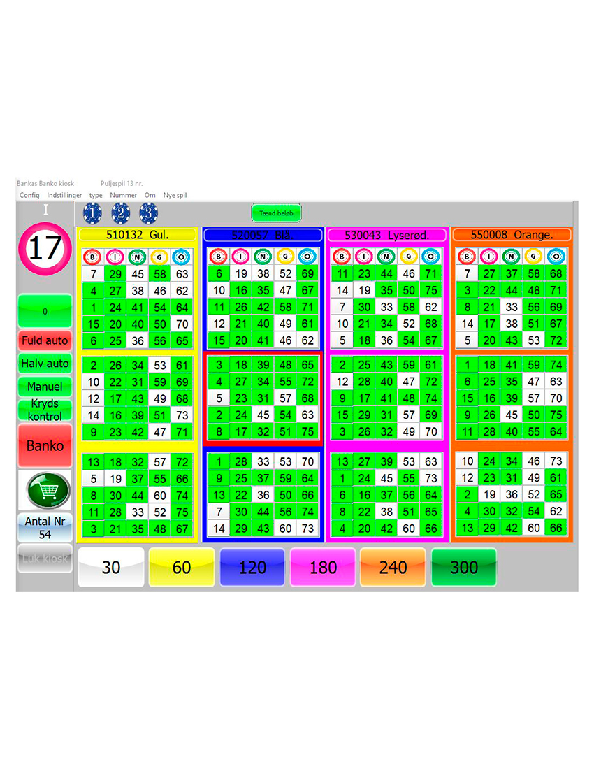 Program For Bingo JE BINGO program